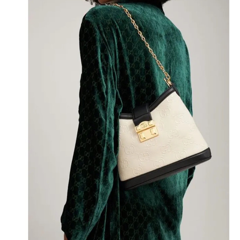 NWT Authentic Gucci Leather Shoulder Bag